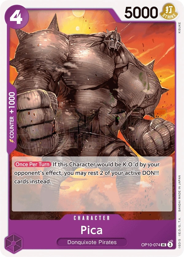 Pica (OP10-074) — Uncommon One Piece card
