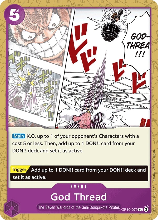God Thread (OP10-079) — Uncommon One Piece card