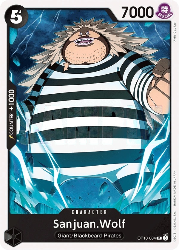 Sanjuan.Wolf (OP10-084) — Common One Piece card
