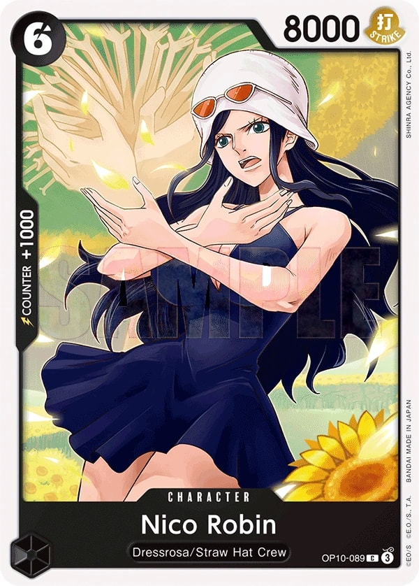 Nico Robin (OP10-089) — Common One Piece card