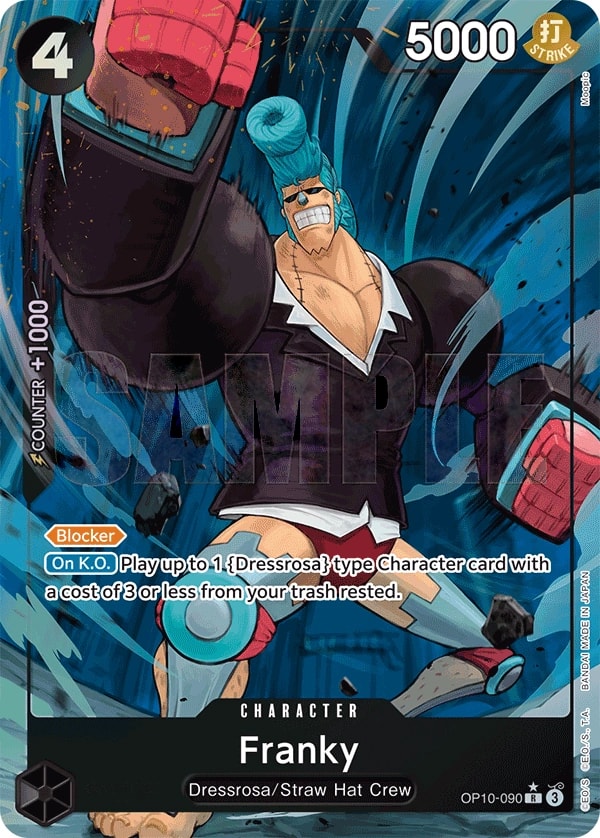 Franky (090) (Parallel) One Piece card