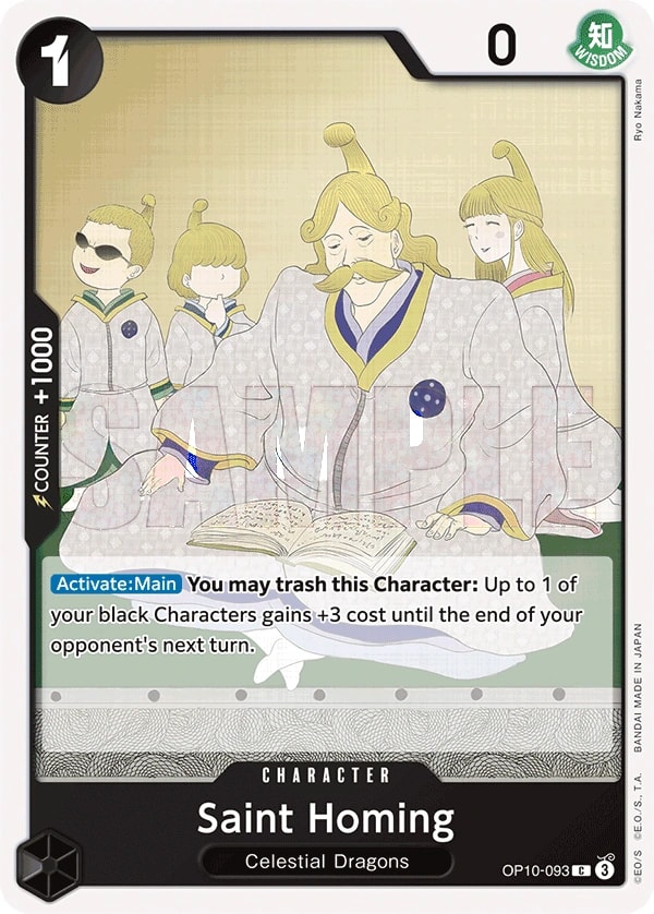 Saint Homing (OP10-093) — Common One Piece card