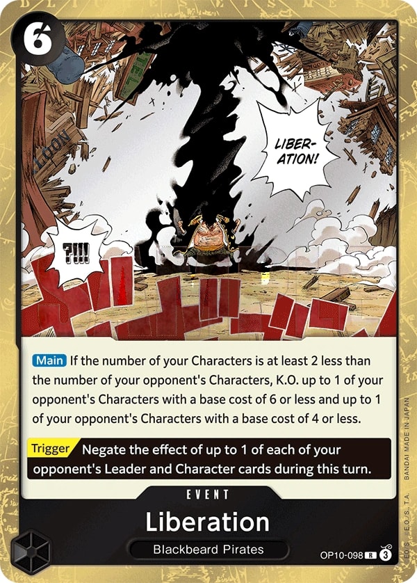 Liberation (OP10-098) — Rare One Piece card