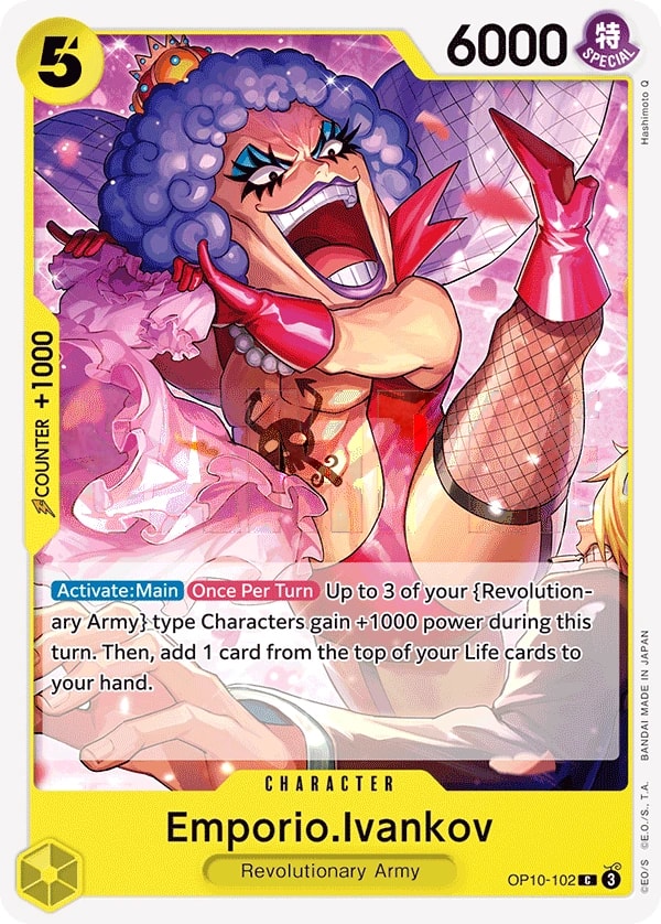 Emporio.Ivankov (OP10-102) — Common One Piece card