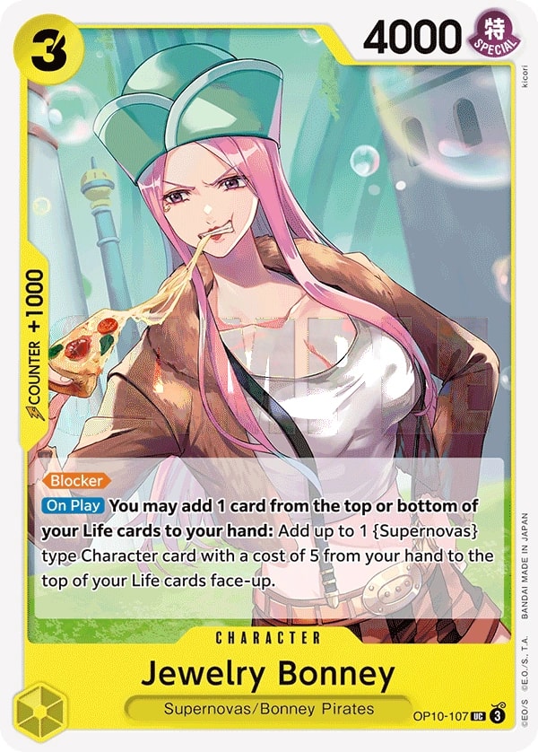 Jewelry Bonney (OP10-107) — Uncommon One Piece card