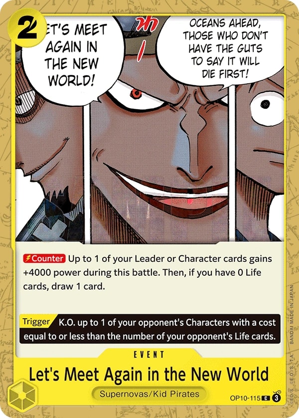 Let's Meet Again in the New World (OP10-115) — Common One Piece card