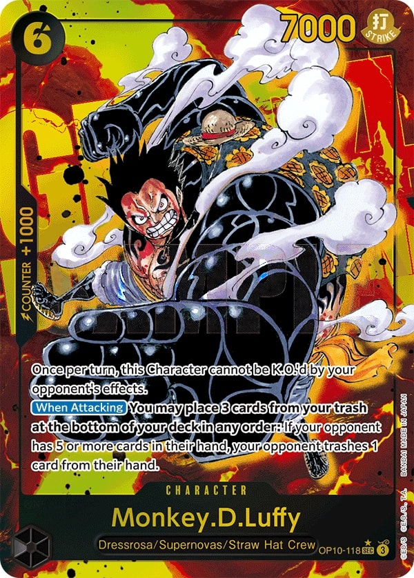 Monkey.D.Luffy (118) (Parallel) One Piece card