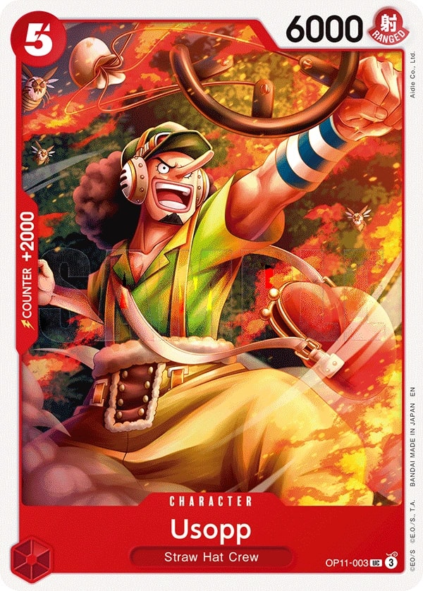 Usopp (OP11-003) — Uncommon One Piece card
