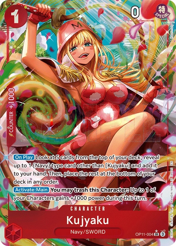 Kujyaku (004) (Alternate Art) One Piece card