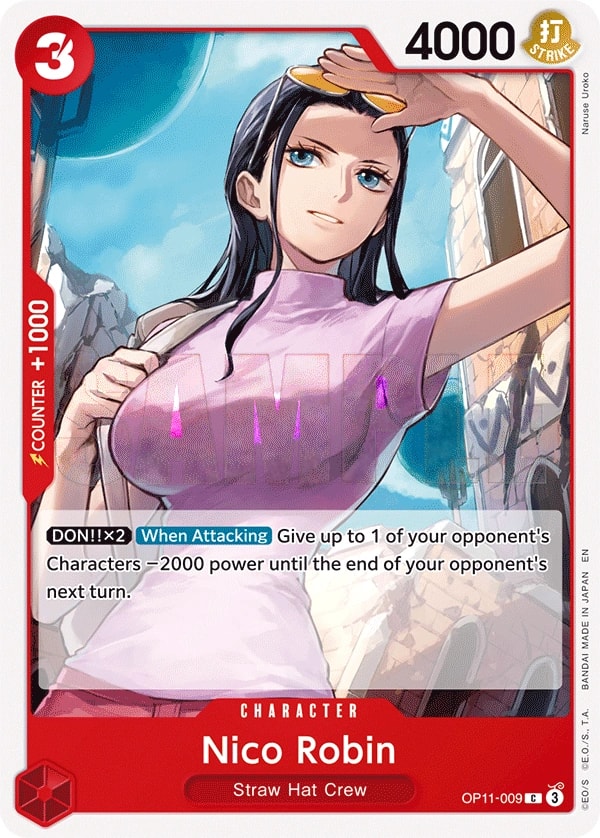 Nico Robin (OP11-009) — Common One Piece card