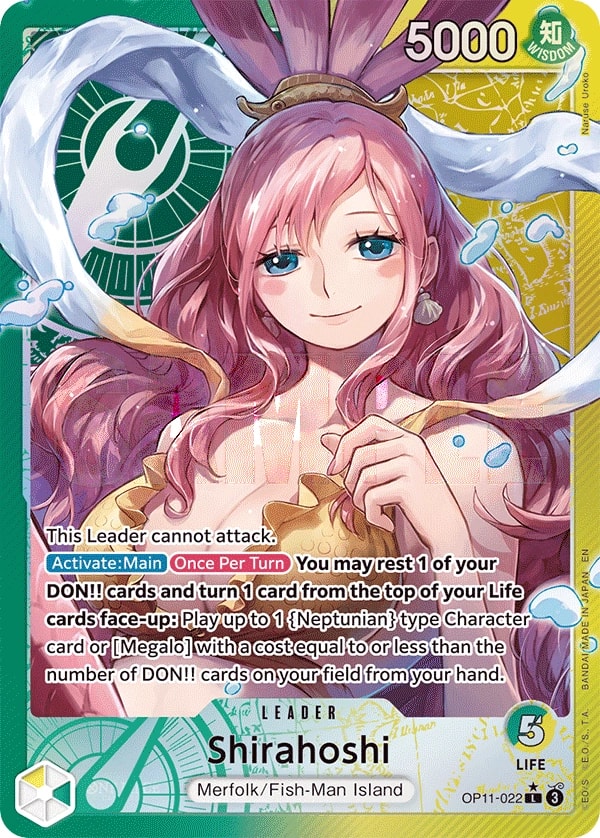 Shirahoshi (022) (Alternate Art) One Piece card
