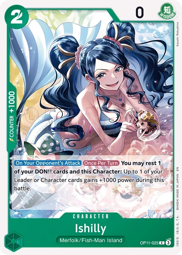 Ishilly (OP11-025) — Common One Piece card