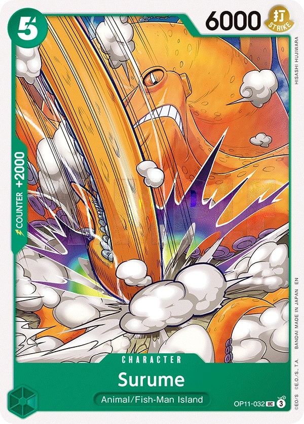 Surume (OP11-032) — Uncommon One Piece card