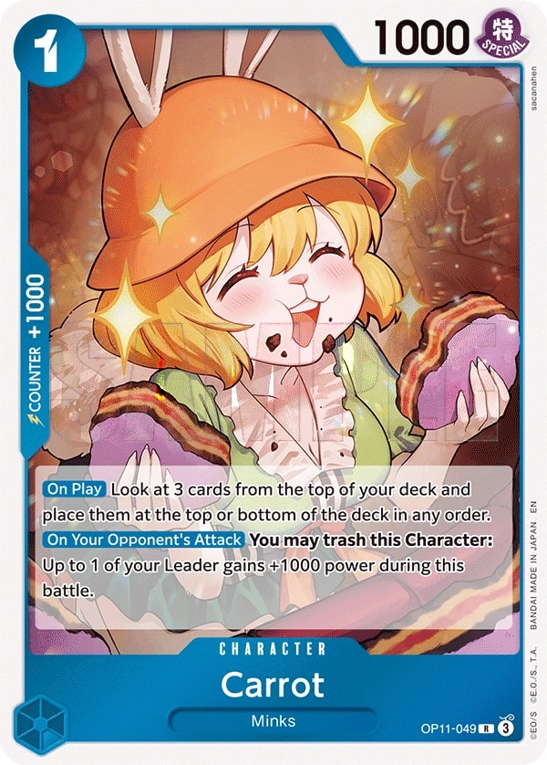 Carrot (OP11-049) — Rare One Piece card