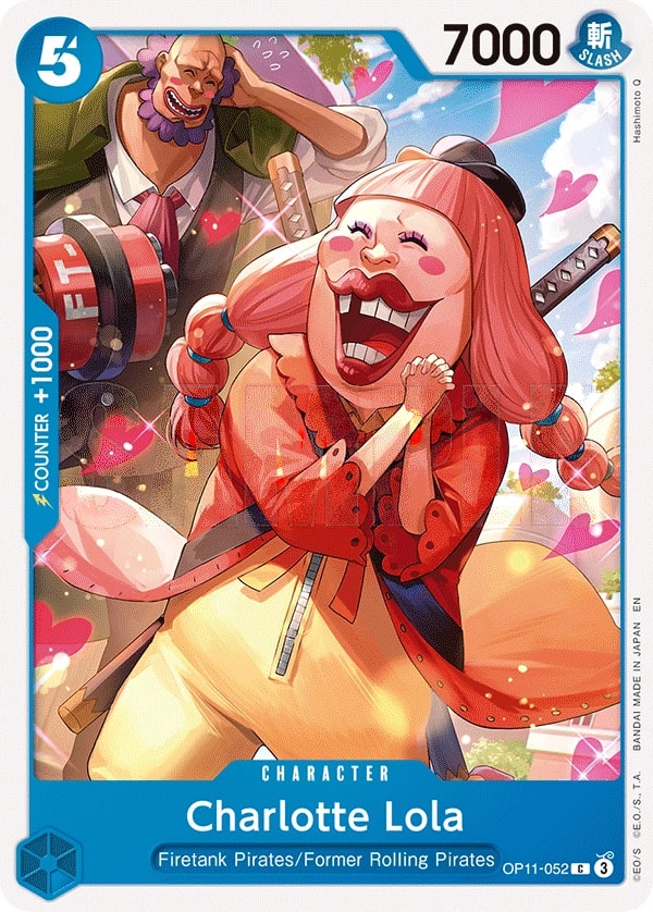 Charlotte Lola (OP11-052) — Common One Piece card