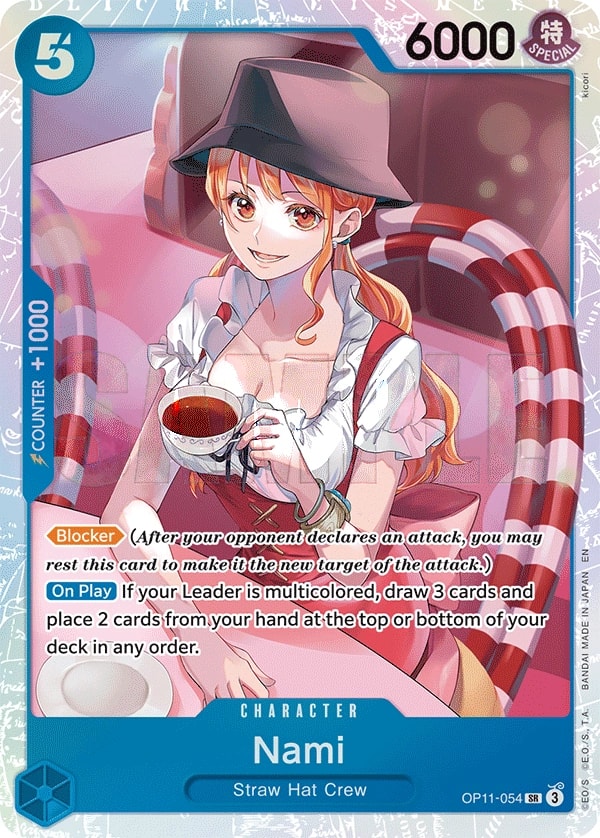 Nami OP11-054 One Piece card
