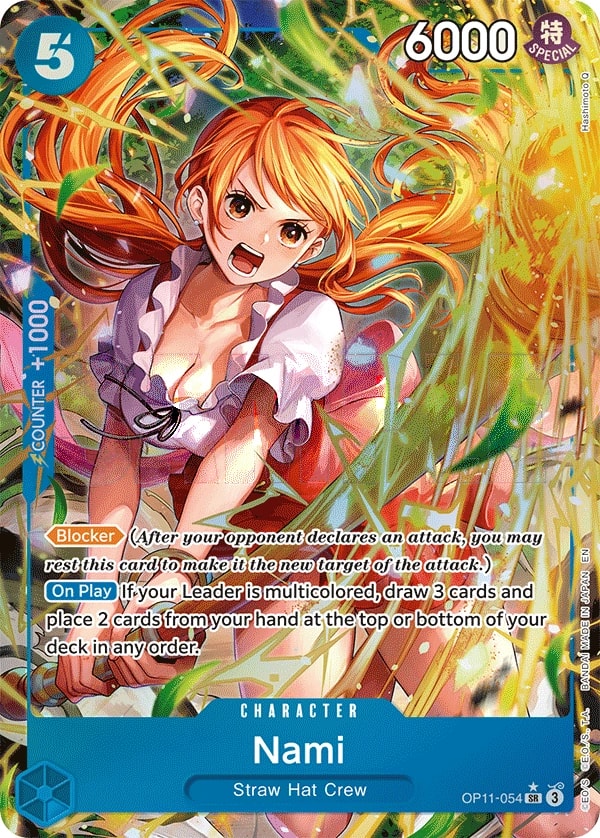 Nami (054) (Alternate Art) One Piece card