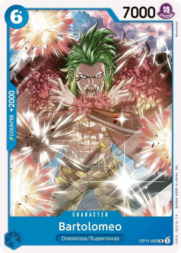 Bartolomeo (OP11-055) — Uncommon One Piece card