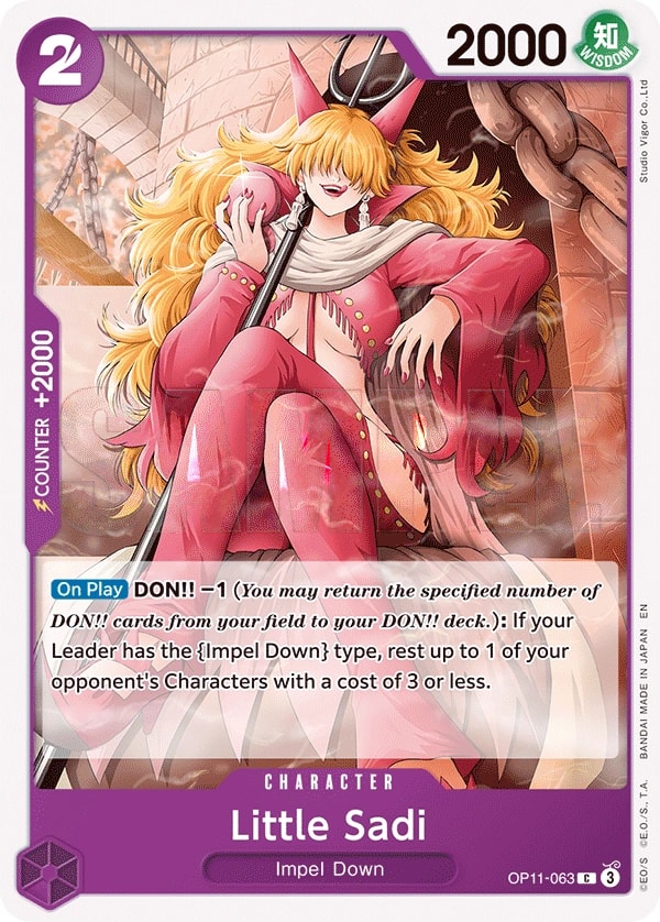 Little Sadi (OP11-063) — Common One Piece card