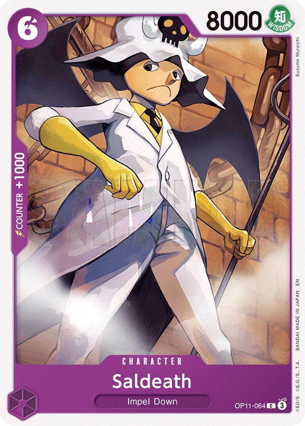Saldeath (OP11-064) — Common One Piece card