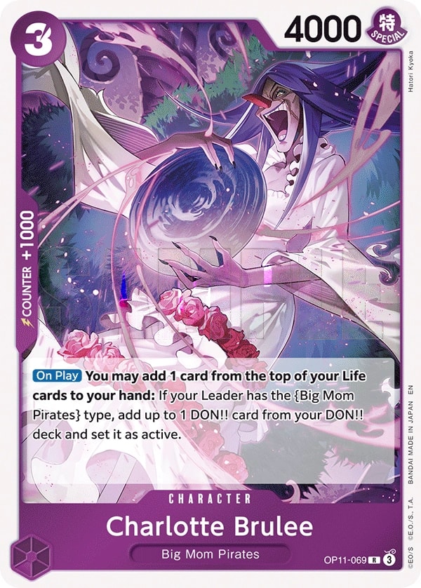 Charlotte Brulee (OP11-069) — Rare One Piece card