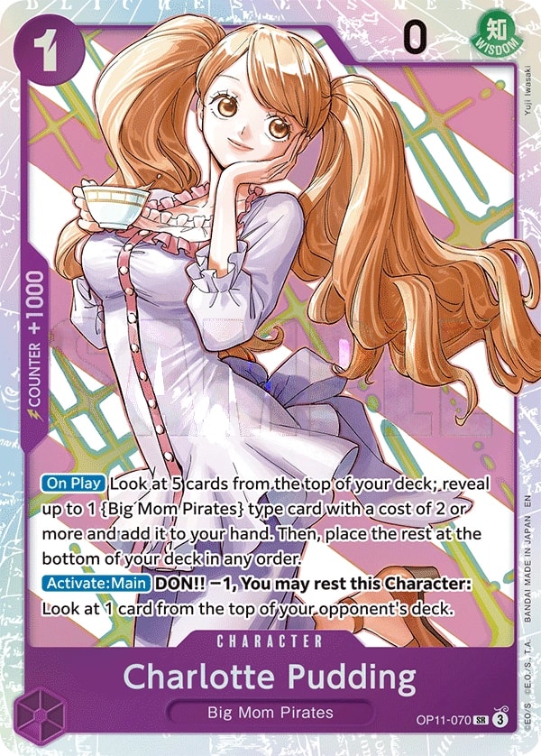 Charlotte Pudding OP11-070 One Piece card