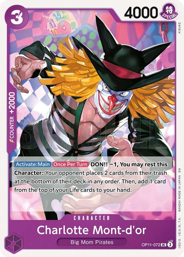 Charlotte Mont-d'or (OP11-072) — Uncommon One Piece card