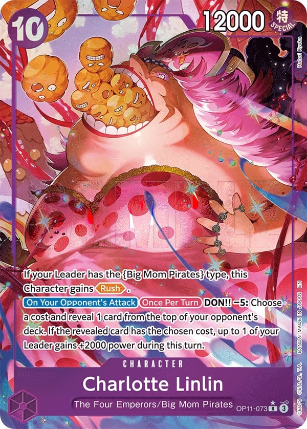 Charlotte Linlin (073) (Alternate Art) One Piece card