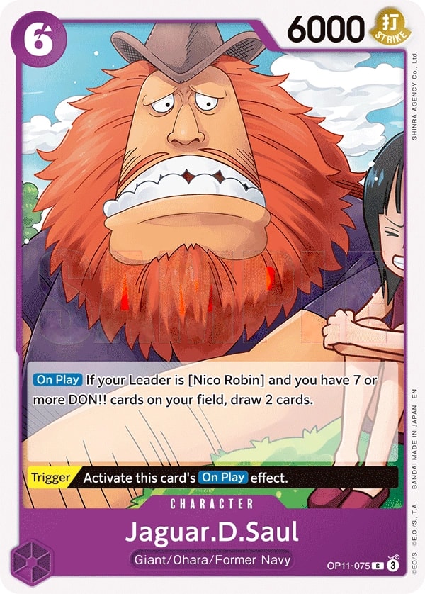 Jaguar.D.Saul (OP11-075) — Common One Piece card