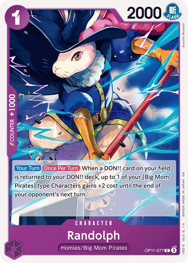 Randolph (OP11-077) — Common One Piece card