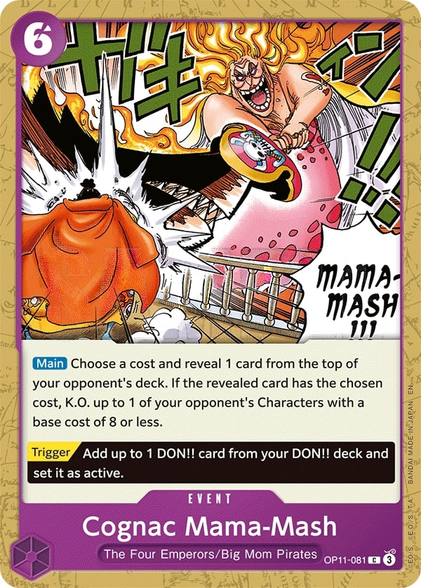 Cognac Mama-Mash (OP11-081) — Common One Piece card