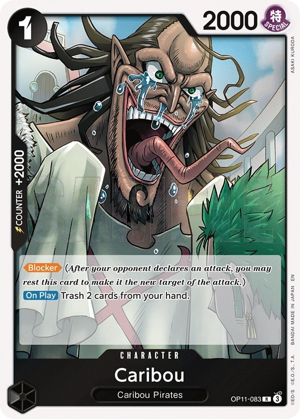 Caribou (OP11-083) — Rare One Piece card