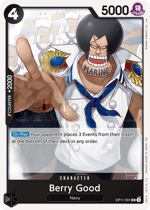 Berry Good (OP11-091) — Uncommon One Piece card