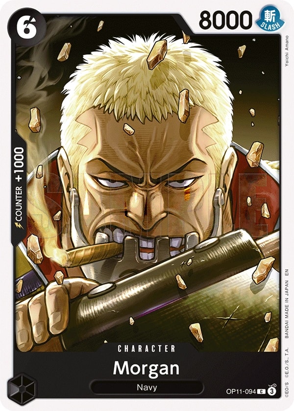 Morgan (OP11-094) — Common One Piece card