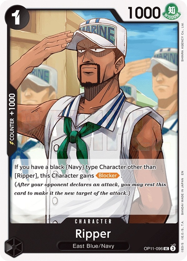Ripper (OP11-096) — Uncommon One Piece card