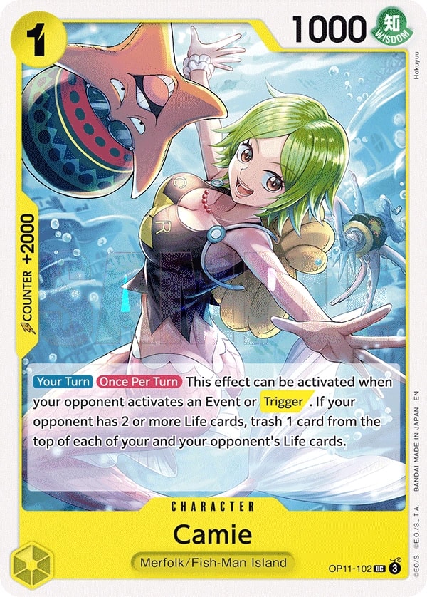 Camie (OP11-102) — Uncommon One Piece card