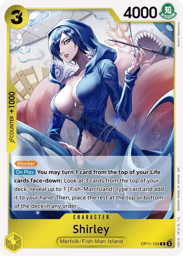 Shirley (OP11-104) — Rare One Piece card