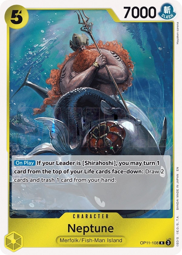 Neptune (OP11-108) — Rare One Piece card
