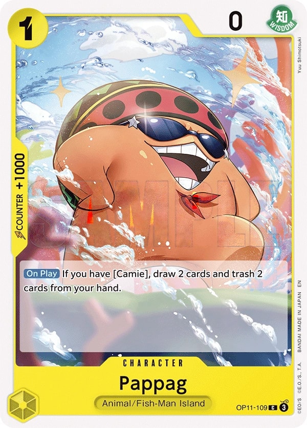 Pappag (OP11-109) — Common One Piece card
