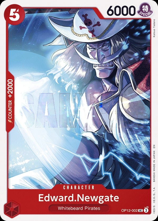 Edward.Newgate (OP12-002) — Uncommon One Piece card