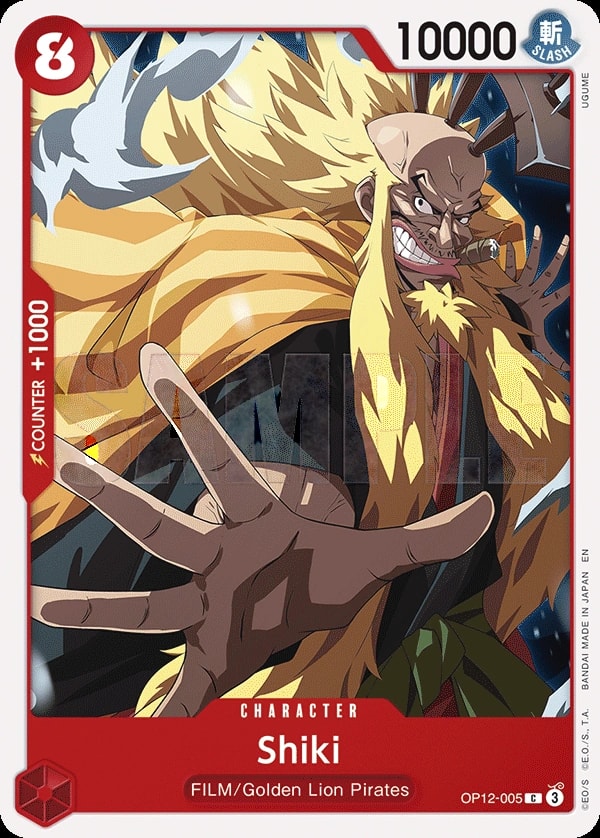 Shiki (OP12-005) — Common One Piece card