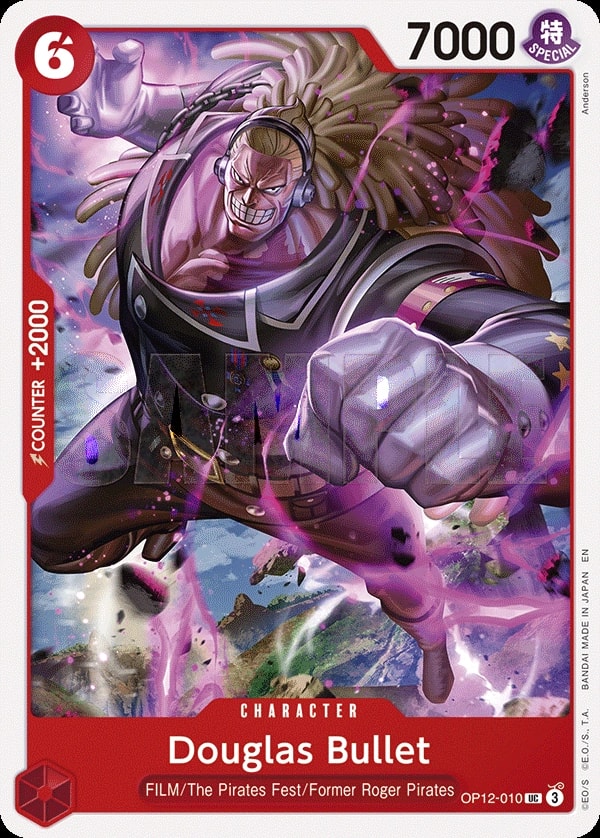 Douglas Bullet (OP12-010) — Uncommon One Piece card