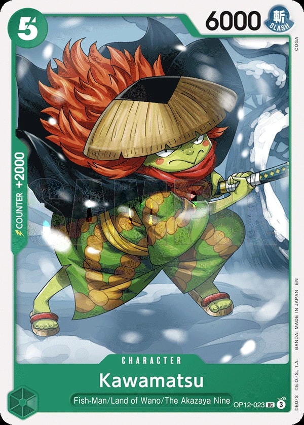 Kawamatsu (OP12-023) — Uncommon One Piece card