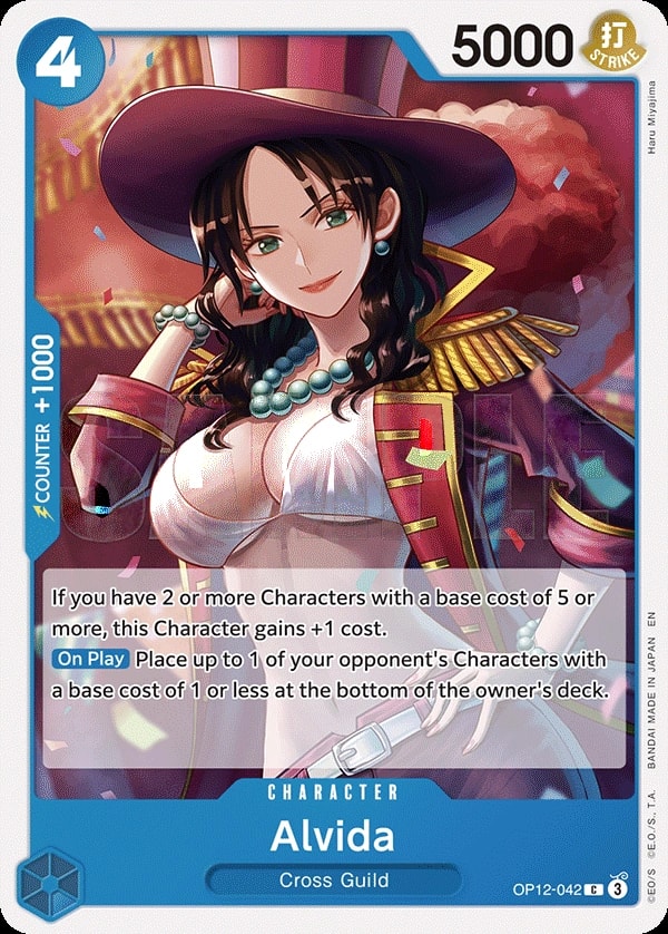 Alvida (OP12-042) — Common One Piece card