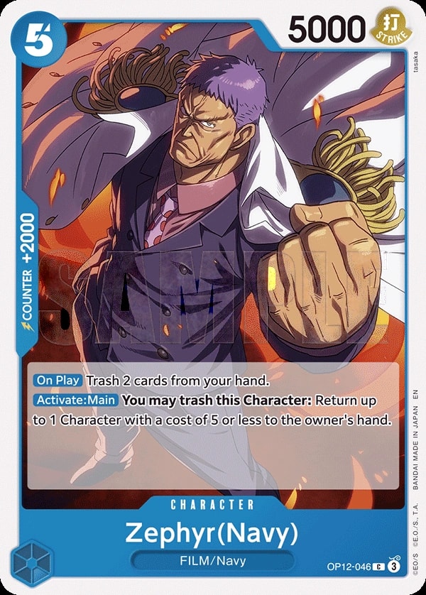 Zephyr (OP12-046) — Common One Piece card