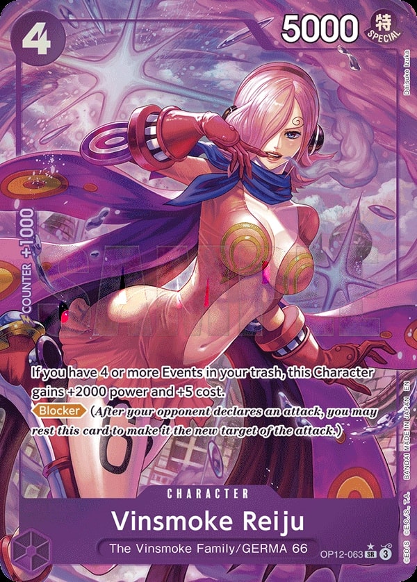 Vinsmoke Reiju (063) (Alternate Art) One Piece card