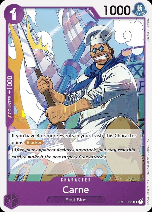 Carne (OP12-066) — Common One Piece card