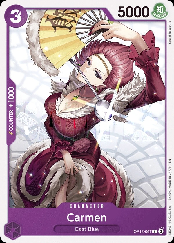 Carmen (OP12-067) — Common One Piece card