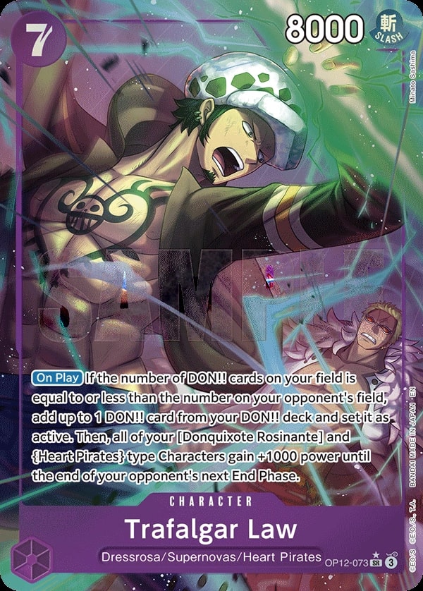 Trafalgar Law (073) (Alternate Art) One Piece card