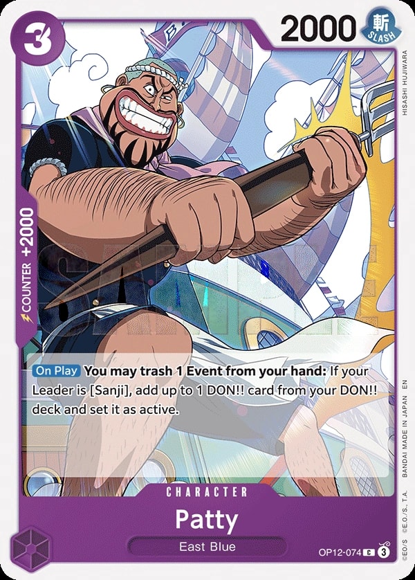 Patty (OP12-074) — Common One Piece card